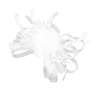 Flower Hair Addition with Brooch Function Nonallergenic Fabric Substance Not Slip Plan Perfect for Weddings Parties Daily Elegant Look Double Use Fabric Hairpin for Women