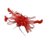 Flower Hair Addition with Brooch Function Nonallergenic Fabric Substance Not Slip Plan Perfect for Weddings Parties Daily Elegant Look Double Use Fabric Hairpin for Women