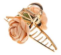Flower Hair Barrette Alloy Velour Flower Shapes Clip
