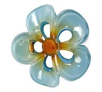 Flower Hair Claw,Acrylic Strong Hold Hair Clip | Large Women's Hair Barrettes, Hair Styling Accessories for Woman and Girls Hair Decoration