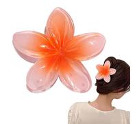 Flower Hair Claw Clips for Women | Hawaiian Claw Clips for Hair,Strong Hold Non-Slip Styling Accessories for Travel Beach Vacation Summer Festival