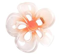 Flower Hair Claw - Cute Acrylic Hawaiian Hair Clips | Large Women's Hair Barrettes, Hair Styling Accessories for Woman and Girls Hair Decoration