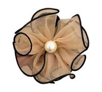 Flower Hair Claw, Floral Hair Clip - Acrylic Mesh Flower Hair Clip | Non-slip Hair for Women, Fairy Ponytail Hair Holder for Women