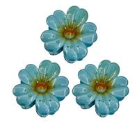 Flower Hair Clip - 3 Pieces with Strong Hold and Non-Slip Function for Hairstyle Accessories, Flower Claw Clips Especially for Thick Hair | For Girls Girlfriend Sister Daughter Mother and Her