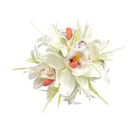 Flower Hair Clip For Women Girls Artificial Hairpin Headpiece Hair Accessories Floral Barrette For Weddings And Parties