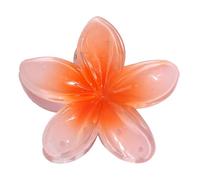 Flower Hair Clip, Non-slip Stronghold Lightweight Hawaiian Style Colorful Flower-shaped Clip, Thick to Thin Hair Styling Accessories for Women and Girls