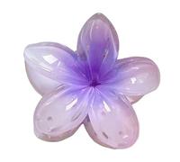 Flower Hair Clip, Strong Hold Nonslip Hawaiian Claw Clip, Cute Large Hair Clips, Banana Clip for Thin Hair, Hair Accessories for Women and Girls Girls Holiday Gifts (D)