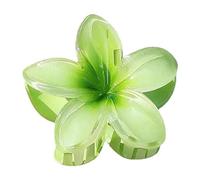 Flower Hair Clip, Strong Hold Nonslip Hawaiian Claw Clip, Cute Large Hair Clips, Banana Clip for Thin Hair, Hair Accessories for Women and Girls Girls Holiday Gifts (F)