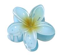 Flower Hair Clip, Strong Hold Nonslip Hawaiian Claw Clip, Cute Large Hair Clips, Banana Clip for Thin Hair, Hair Accessories for Women and Girls Girls Holiday Gifts (E)