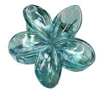 Flower Hair Clipper - Fake Flower Barrette | Tropical Flower Clip | Electroplate Tropical Pin | Beach Pin for Holiday Outfit