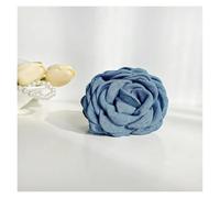 Flower Hair Clips 3pcs Three-dimensional Rose Flower Hair Claw Handmade Fabric Flowers Grab Clip(H-8.5cm)