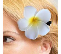 Flower Hair Clips, Hawaiian Hibiscus Hairpin, Seaside Holiday Bridal Hair Accessories, for All Hairstyles, Medium,Thick, Thin, Wavy, Curly Hair-Perfect for Teen