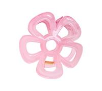 Flower Hair Clips - Jelly Floral Hair Clips | Strong Hold Hair Snap Clips, Artistic Floral Hair Clips Stylish For Thin & Thick Hair
