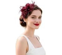 Flower Headband for Performances and Parties - Sparkling Headpiece for Dance Stage, Holidays and Festive Occasions (RD4, One Size)
