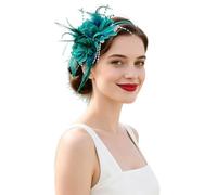 Flower Headband for Performances and Parties - Sparkling Headpiece for Dance Stage, Holidays and Festive Occasions (BU2, One Size)