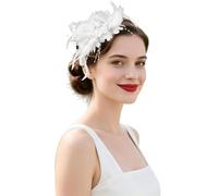 Flower Headband for Performances and Parties - Sparkling Headpiece for Dance Stage, Holidays and Festive Occasions (WH1, One Size)