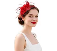 Flower Headband for Performances and Parties - Sparkling Headpiece for Dance Stage, Holidays and Festive Occasions (RD1, One Size)