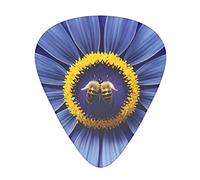 Flower Heart Bee Guitar Plectrums Classical Triangle Bass Acoustic And Electric Guitar Plectrums For Guitarists 12 Pieces