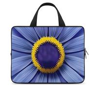 Flower Heart Bee Laptop Sleeve Ultra-Thin, Waterproof 15inch Laptop Bags, Portable Protective Computer Bag with Hand Strap