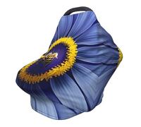 Flower heart bee Versatile full-print Stroller Chair Cover/Nursing Cover, specially designed for your baby