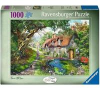 Flower Hill Lane Puzzle Historic Cottage 1000 Piece Jigsaw Puzzle