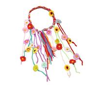 Flower Hippie Headbands For Women Floral Hairband Fairys Crown Wedding Parties Outfit Costume Hair Accessories Flower Hippie Headband Floral Crown Sunflowers Hair Accessories