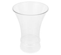 Flower Holder For Table Plastic Transparent Simple Style 1pcs