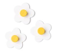 Flower hooks White one size