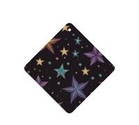 Flower Hummingbirds Printing 10 Pieces Air Freshener Car Hanging Cards Air Freshener Sheets With Rope For Cars Home