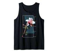 Flower Illustration Artwork Geometric Graphic Art Flower Tank Top