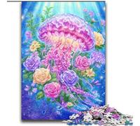 Flower Jellyfish 2000 Piece Jigsaw Puzzle for Adults And Teenagers, Family Entertainment Toys Is Ideal As A Gift for The Whole Family (70x100cm)