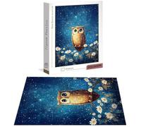 Flower Jigsaw Puzzle, Puzzle 2000 Pieces, Jigsaw Puzzles for Adults 2000 Piece Owl Wooden Puzzles for Adults, Challenging Game Toys Jigsaws with Box for Home Wall Decoration and Gifts Christmas B-8564