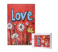 Flower Jigsaw Puzzles for Adults 1000 Comics Large Jigsaw Puzzles for Adults, Funny/Difficult/Impossible/Challenging Decompression Games, As a Birthday for Women and Men 2T-1256