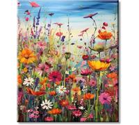 Flower Jigsaw Puzzles for Adults 1000, Impossible Jigsaw Puzzle, 1000 Piece Jigsaw Puzzles for Adults 27.56 X 19.69 Inch Educational Game Challenge Toy for Women and Men
