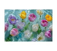 Flower Jigsaw Puzzles for Adults 1500 Piece Jigsaw Puzzles for Adults Modern 87x57cm, Classic Educational Games Decompression, Challenging Game for Families Beautiful Home Decor Gifts for Men A-92