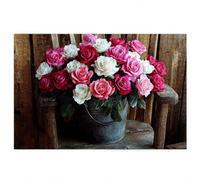 Flower Jigsaw Puzzles for Adults 2000, 2000 piece Jigsaw Puzzles for Adults, Challenging Wooden Jigsaws Puzzle for The Whole for Women, Puzzle for Home Wall Decor, Gifts for Women, Theme: Modern R-46