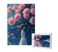 Flower Jigsaw Puzzles for Adults 2000, Comics Large Wooden Puzzles for Adults, Funny/Difficult/Impossible/Challenging Decompression Games, As a Birthday for Women and Men 2T-1921