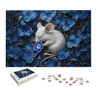 Flower Jigsaw Puzzles for Adults 3000, 3000 Piece Jigsaw Puzzles for Adults, Mouse Jigsaws Puzzle with Exquisite Packaging Box, Impossible Puzzle for Home Decor, Gifts for Women, Gifts for Men, -5961