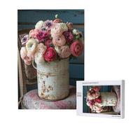 Flower Jigsaw Puzzles for Adults 3000, Mother'S Day Puzzles for Adults Wooden, Funny/Difficult/Impossible/Challenging Decompression Games, As a Birthday for Women and Men M-1454
