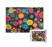 Flower Jigsaw Puzzles for Adults 4000 Piece, Color Puzzles for Adults Wooden, Funny/Difficult/Impossible/Challenging Decompression Games, As a Birthday for Women and Men ML-130