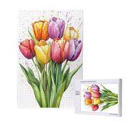 Flower Jigsaw Puzzles for Adults 5000, Mother'S Day Puzzles for Adults Wooden, Funny/Difficult/Impossible/Challenging Decompression Games, As a Birthday for Women and Men M-1442