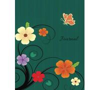 Flower Journal: Book with Narrow Lines| 8.5 x 11 inches, 150 pages | Perfect for Writing Notes, Capturing Memories, and Inspiring Creativity