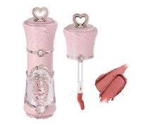 Flower Knows Bunny Garden Cloud Lip Cream Matte Smooth Lipstick Cute Heart-Shaped Design (C07)