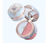 Flower Knows - Butterfly Cloud Collar Highlighting & Blush Duo Powder - 02 #02 Seaborne Moon - 6g