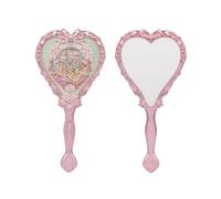 Flower Knows Hand Mirror,Portable Vintage,Durable Metal,Cute & Aesthetic Princess Mirror,with Long Handle for Easy Holding,Gift for Girls (Tea Menthe, Midsummer Fairytales)