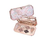 Flower Knows Knight Unicorn 6 Color Satin EyeShadow Palettes Shimmer Matte Waterproof High Pigment Eye Glitter Makeup Pallet (C01)