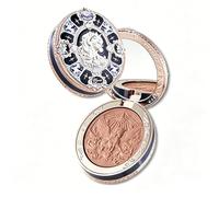 Flower Knows Knight Unicorn Collection Satin Blush Palette with 3D Embossed High Impact Design, Easy to Blend, Brightening and Skin Flattering (C05)