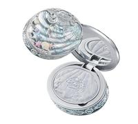 Flower Knows Pearl Shell Multi-Color Setting Powder Lightweight Matte Long-Lasting Finish (C01)