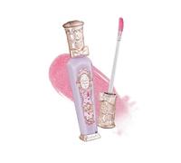 Flower Knows Rococo Strawberry Purple Gloss, Moisturising Lip Oil, Moisturising Lip Gloss, Makeup for Girls and Women, Vegan & Cruelty Free, 0.3 oz