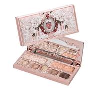 Flower knows Strawberry Cupid Collection Facial Complexion Palette Blush Eyeshadow Highlighter Flower Know Face Bronzer Palette (C01)